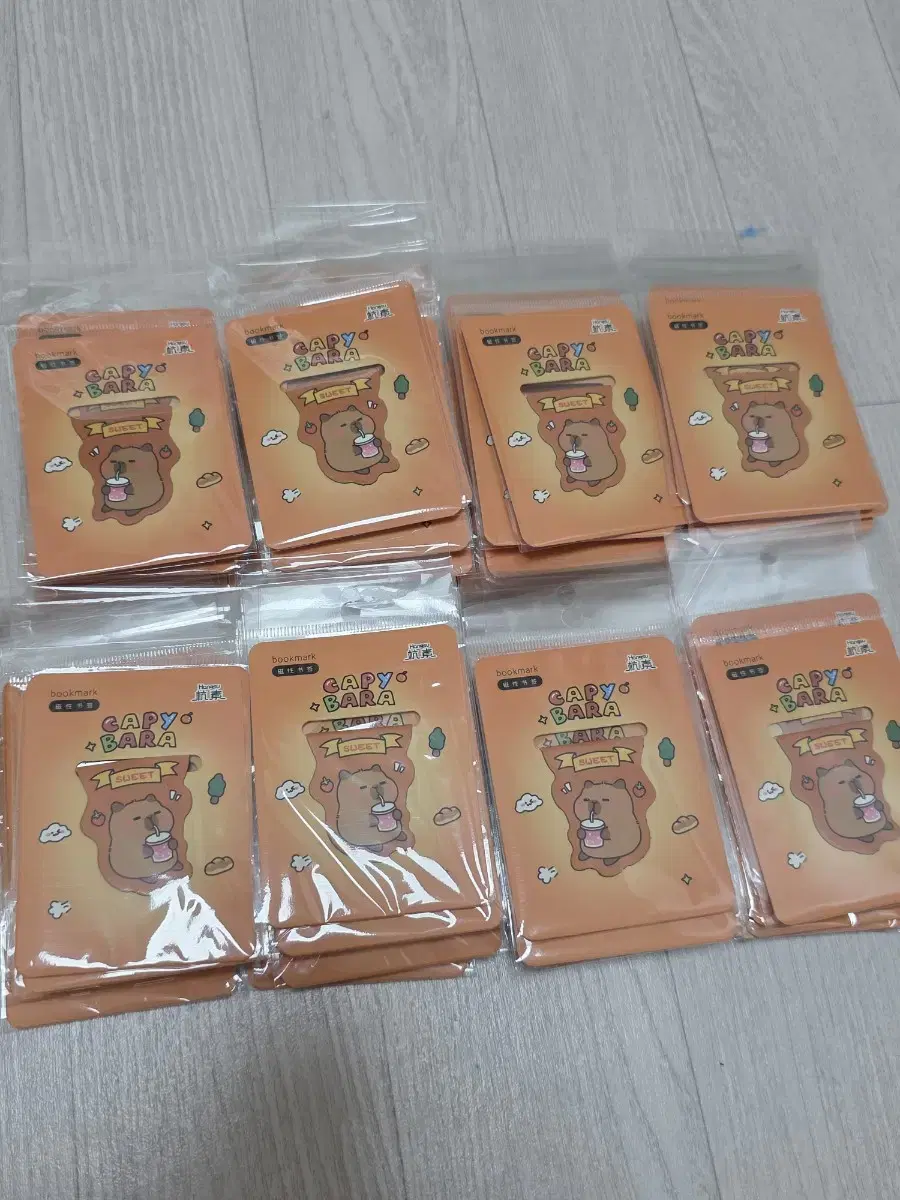 카피바라 자석 책갈피 북마크 80개세트