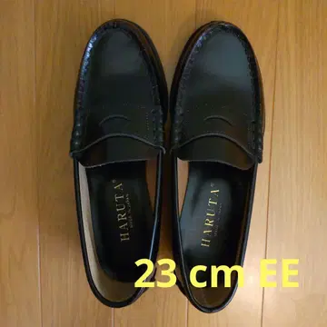 HARUTA 로퍼 304 천연 가죽 2E 23cm