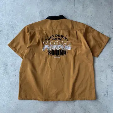 X-LARGE 엑스라지 오픈 카라 셔츠 반팔