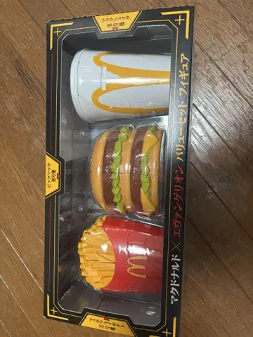 맥도날드 피규어 세트 에반게리온 콜라보 에바