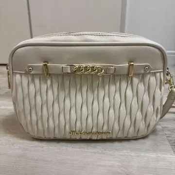 JILL by JILL STUART 퍼피 미니백 화이트