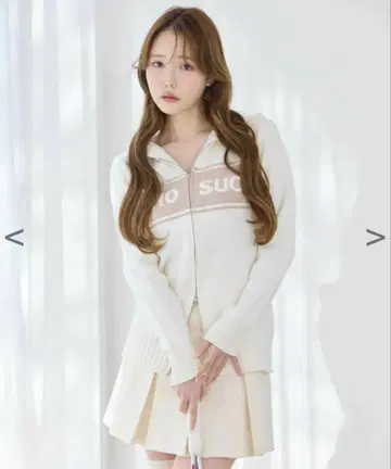 NICE CLAUP 집업 로고 지퍼 후드티