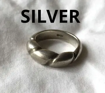 빈티지 트위스트 실버 반지 SILVER 트위스트