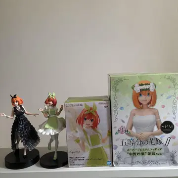 5등분의 신부 나카노 네잎 피규어 4종