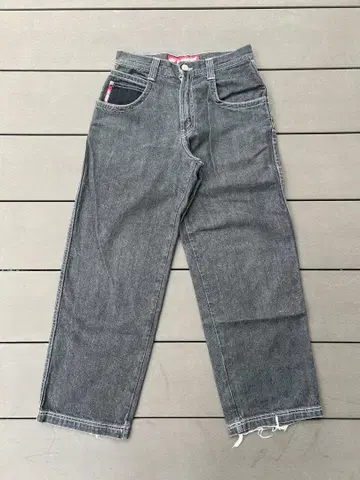 플레임헤드 90년대 블랙 데님 Jnco Kikwear