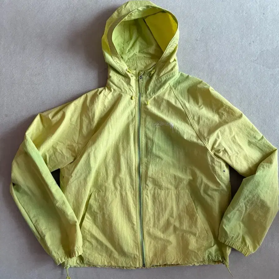 STUSSY | 스투시 Stussy Wave Dye Beach Shell Jacket Lime L