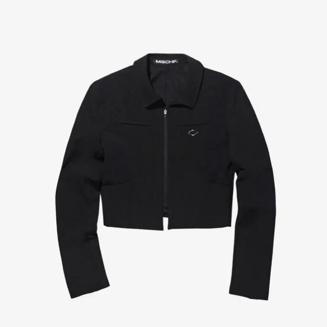 MISCHIEF | 미스치프 Mischief Hooded Track Half Zip-Up Navy s