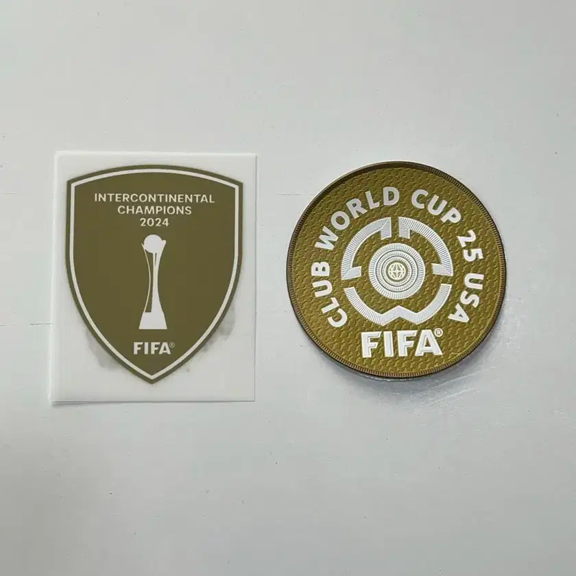 레알 마드리드 클럽 월드컵 패치 세트와 음바페