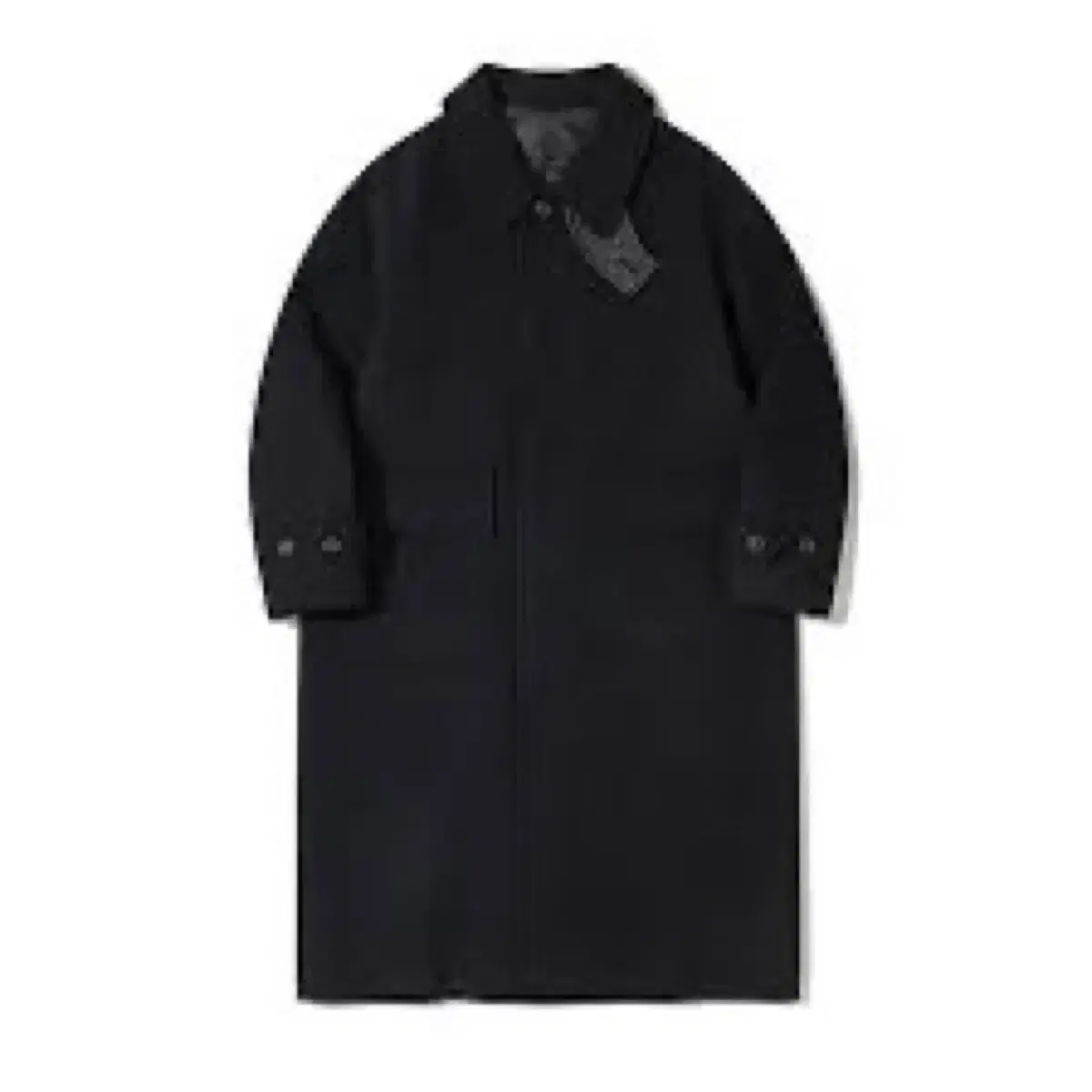 Urban D Type Balmacaan Coat Navy M