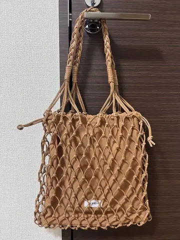 새상품급 LEPSIM 바스켓백 토트백 니트백