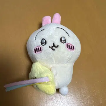 치이카와 토끼 마스코트 작은 봉제 인형 공 체인 포함