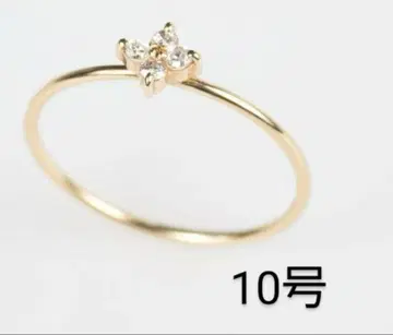 AHKAH 드레스 어드레스 스타더스트 플라워 반지 10호