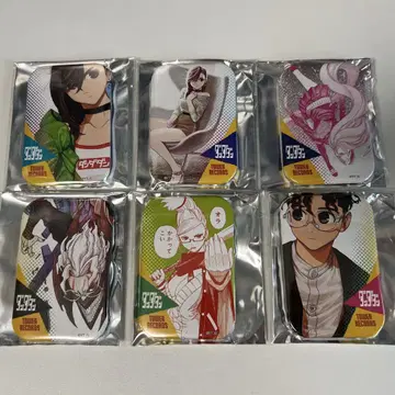 단다단 TOWER RECORDS 타워 레코드 스퀘어 캔뱃지 컴플리트