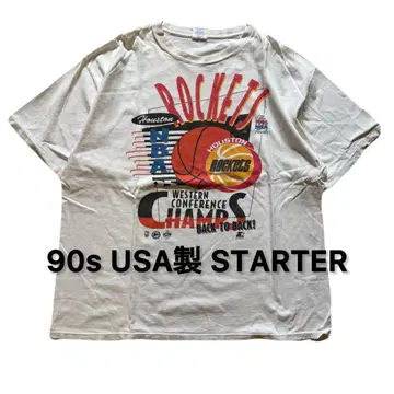 90s USA제 STARTER 스타터 NBA 티셔츠 빈티지