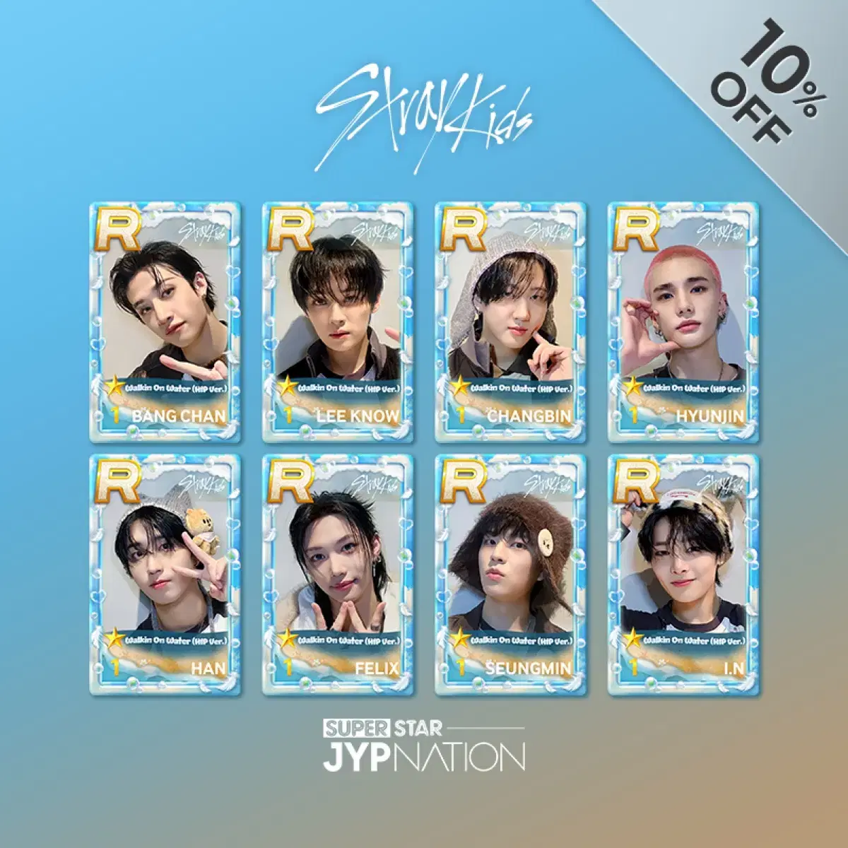 (창빈)슈스제 슈퍼스타 JYP 팝업 써머 스키즈 포카 분철