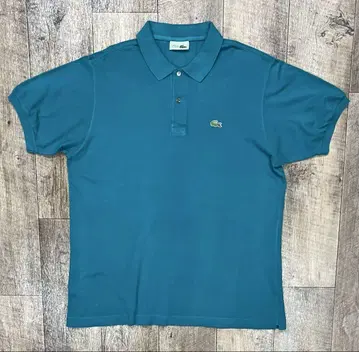 80'S CHEMISE LACOSTE 피케 셔츠 그린 프랑스제