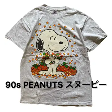 90s PEANUTS 스누피 티셔츠 빈티지 빈티지 아메카지