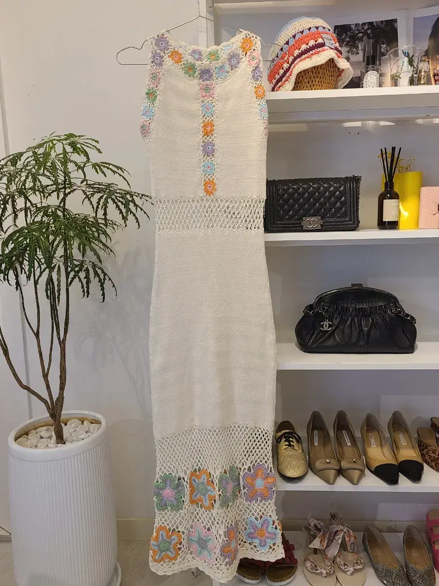 asos Bohemian Crochet Knit Onepiece
