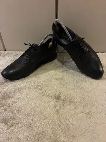 Whoop-de-doo VIBRAM 밑창 플레인토 블랙 검정 25