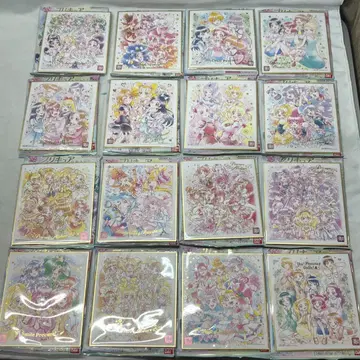 쿠 054 프리큐어 색지 ART 20주년 스페셜 2 전 16종 컴프 세트