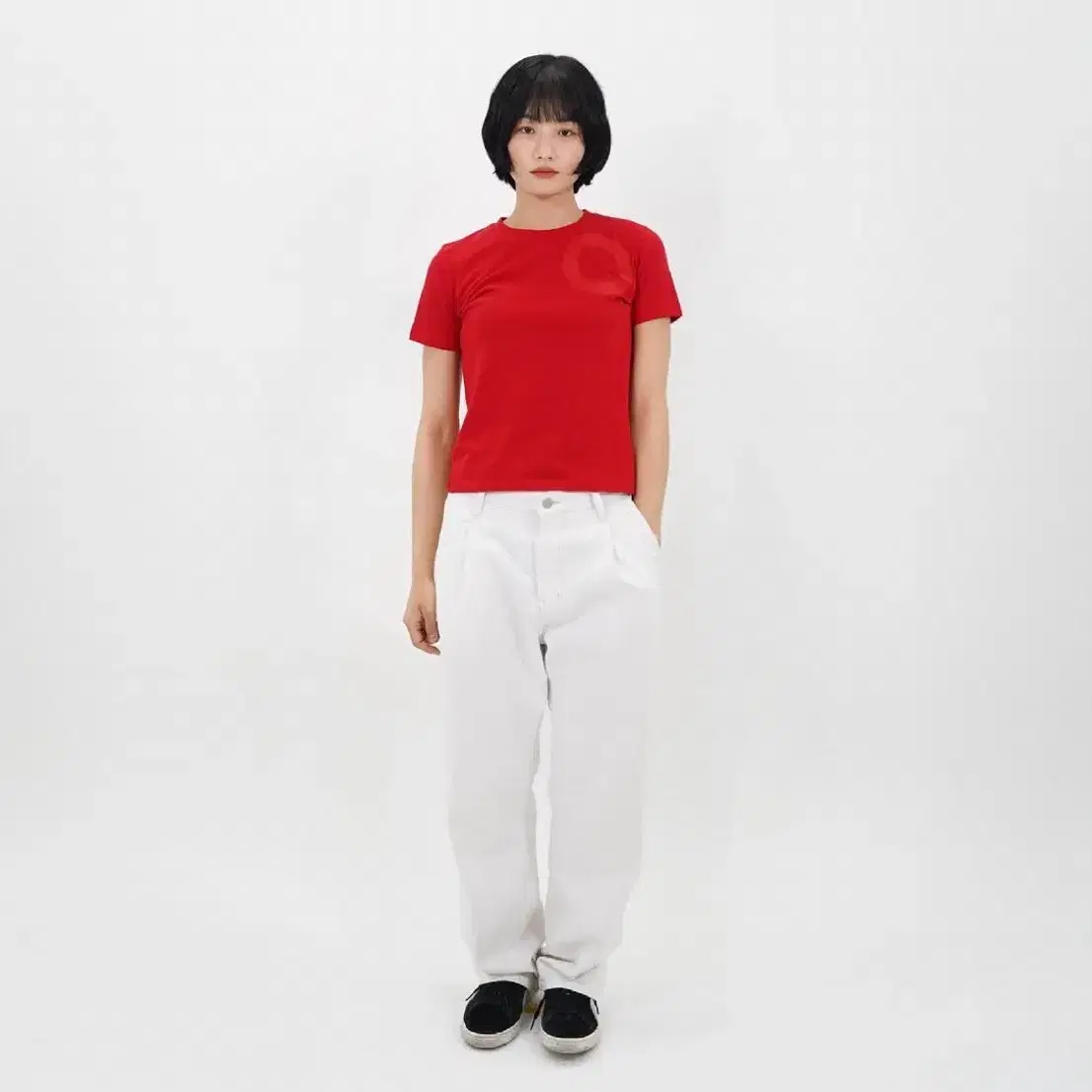 smoo mood Room For One Tee Mid Blue on Bunjang Global Site.