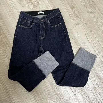 신 데님 인디 마크 스키니 데님 새상품급