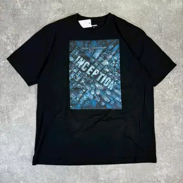 graniph INCEPTION 무비 티셔츠 [XL] 블랙 영화