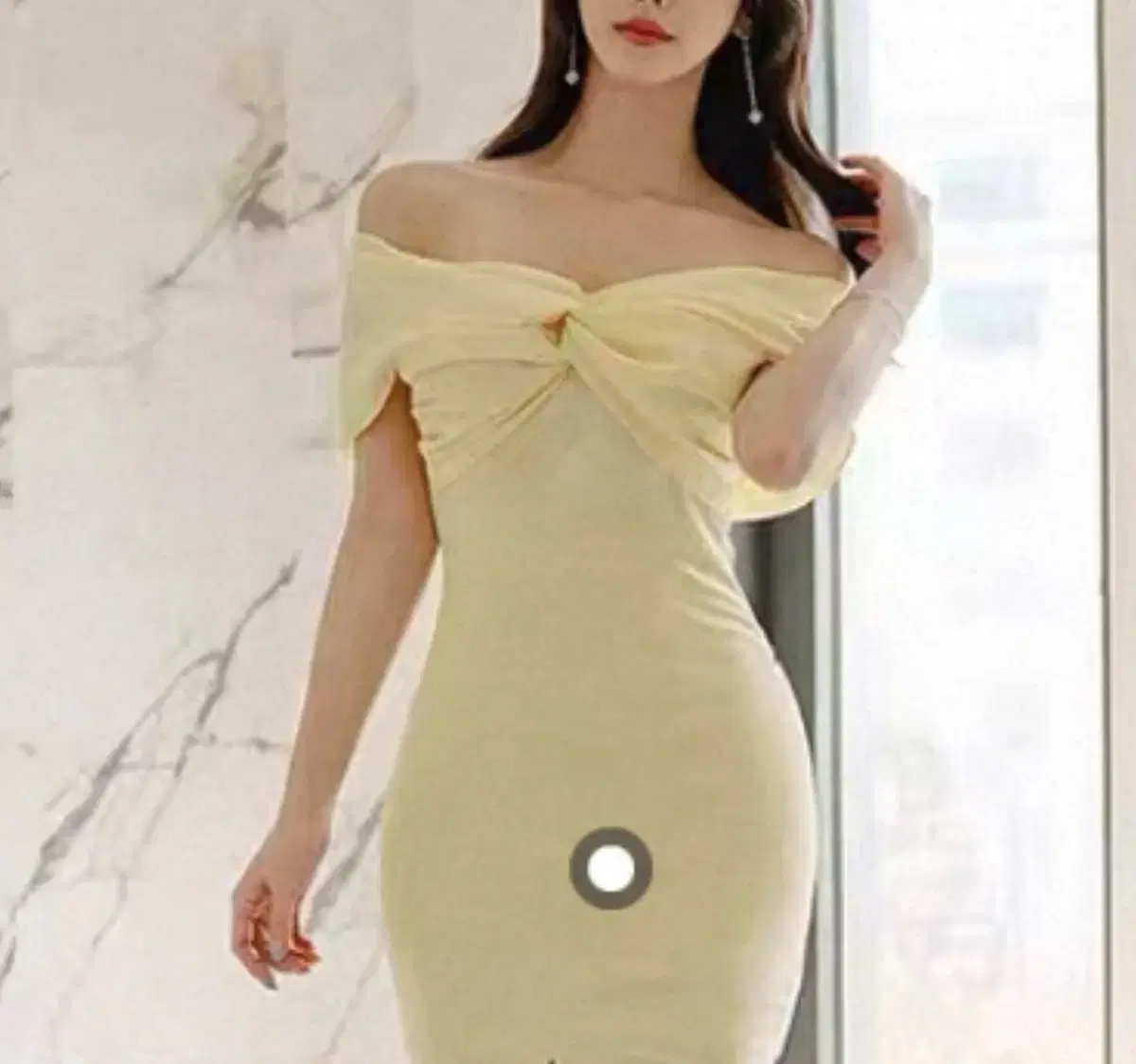 새옷 키작녀 정장원피스 M