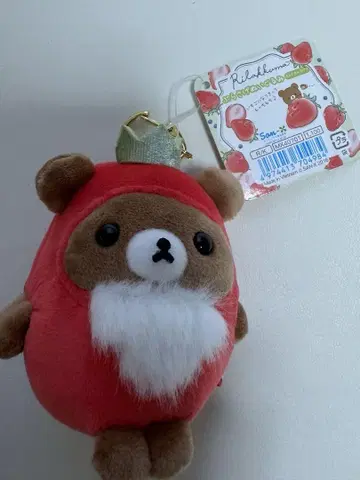 리락쿠마 차이 로이코구마 매달린 봉제 인형 스트로베리 딸기