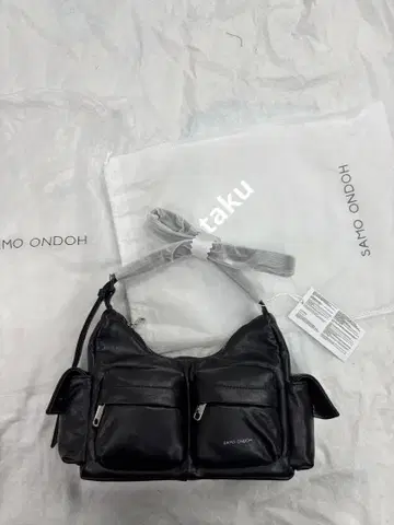 samo ondoh 블랙 숄더백 M
