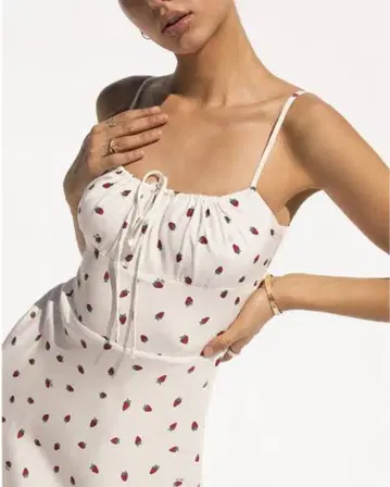 REALISATION PAR ALBA 드레스 100% 실크