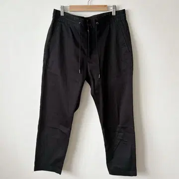 더 샵 티케이 테이퍼드 팬츠 XL 사이즈 블랙 허리밴딩