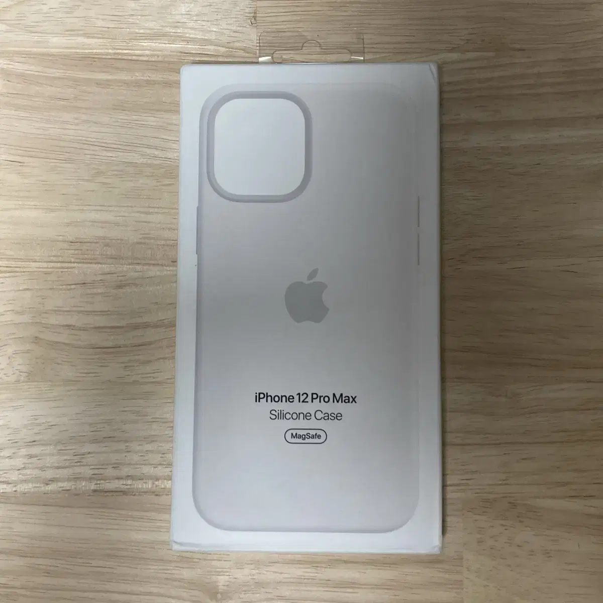 iPhone 12 Pro Max Genuine Silicone Case MagSafe White