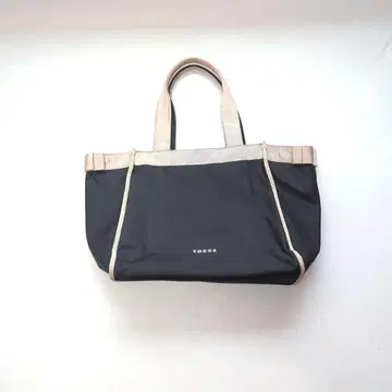 TOCCA 토카 나일론 토트백 바이컬러 리본 A4