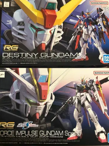RG 데스티니 건담 & 포스 임펄스 건담 Spec2