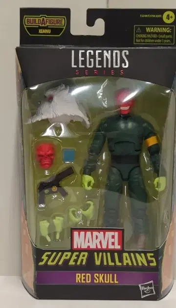 HASBRO 마블 레전드 XEMNU 슈퍼 빌런 레드 스컬 6인치