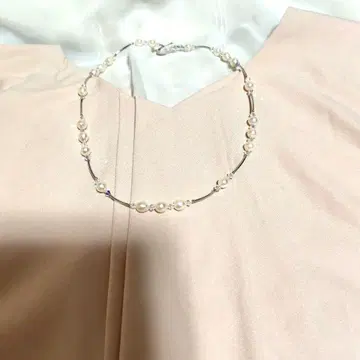 펄과 메탈 목걸이
