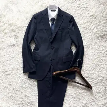<>LARDINI 네이비 썸머 울 수트 사이즈 46