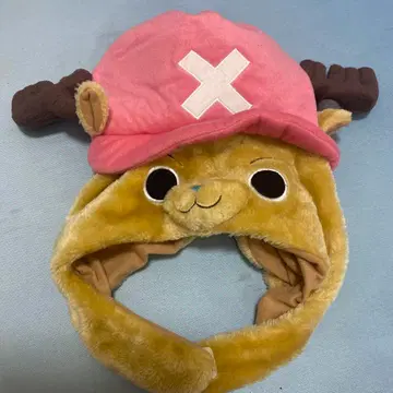 초파 귀 달린 플리스 모자 원피스 코스프레 분장 애니메이션 굿즈