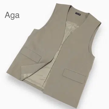 새상품급 Aga 베스트 슬리브리스 자켓 9호 일본제 Aga 여성용