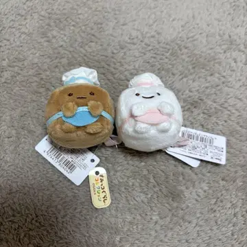 익명 배송 사토 점장&사토 부점장 스밋코구라시 택 포함 테노리 봉제 인형