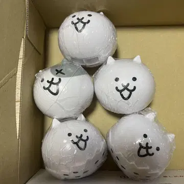 냥코 대전쟁 가챠가챠 5개