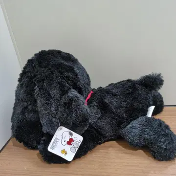 스누피 블랙 봉제 인형 약 30cm