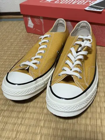 새상품급 단종 모델 컨버스 CONVERSE CT70 썬플라워 28cm