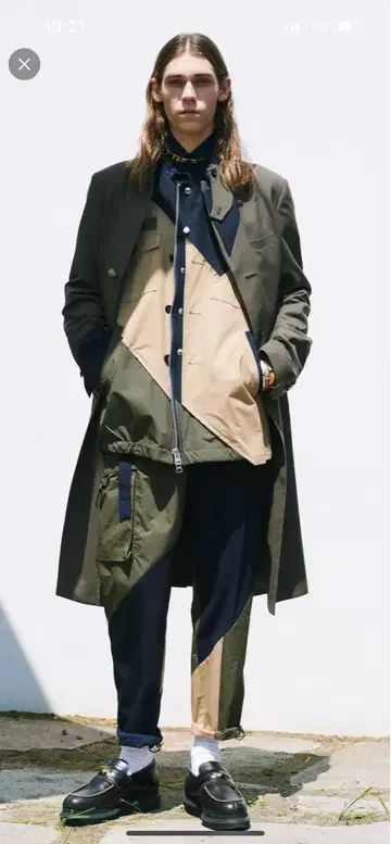 사카이 21ss 행크 윌리스 토마스 콜라보 팬츠