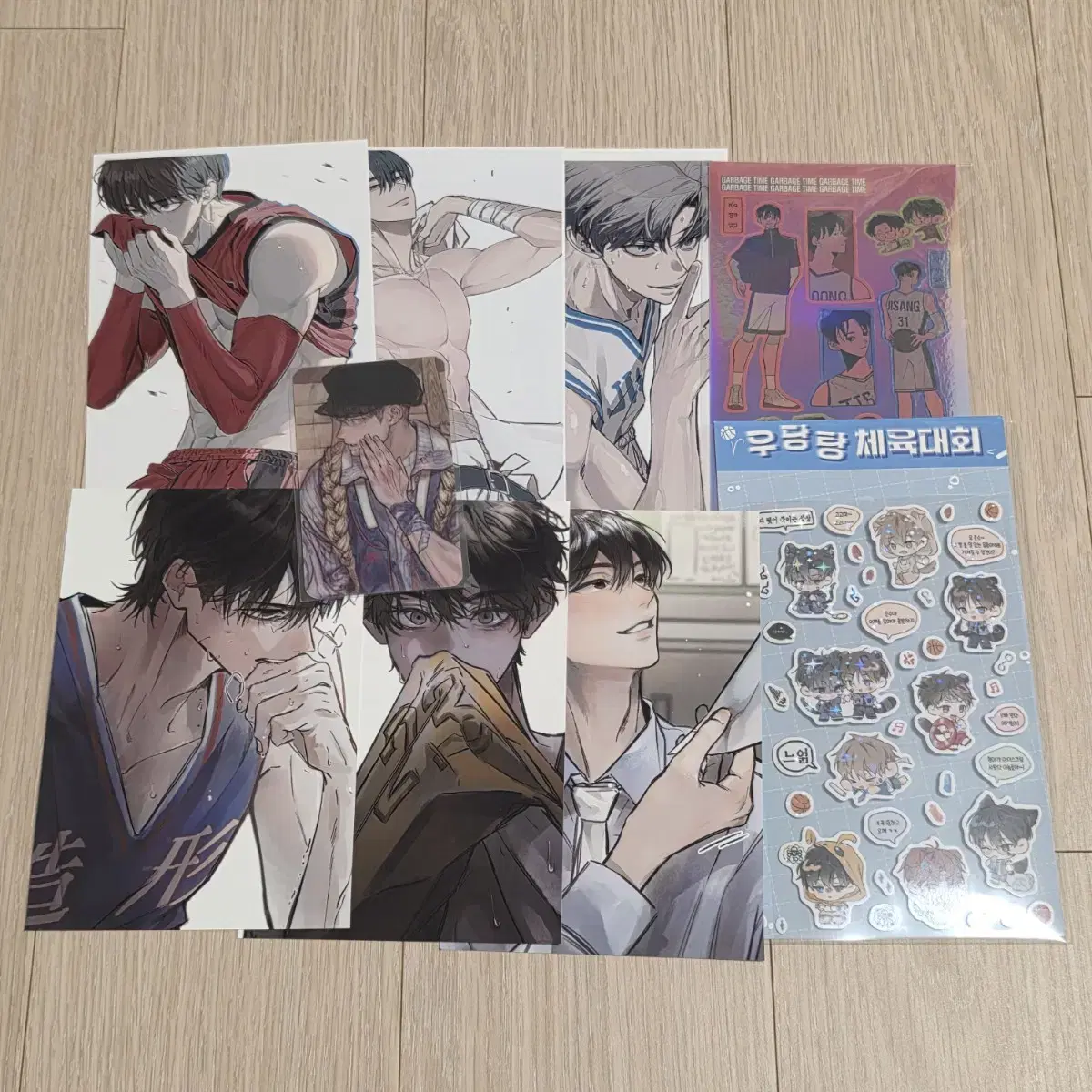 Garbage Time Gabta Bogeo-nim Ppark Konyang-nim Gi Sang-ho Ren-ti PP-nim Sports Day sticker