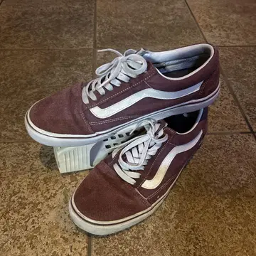 VANS 스웨이드 로우 컷 스니커즈 26cm