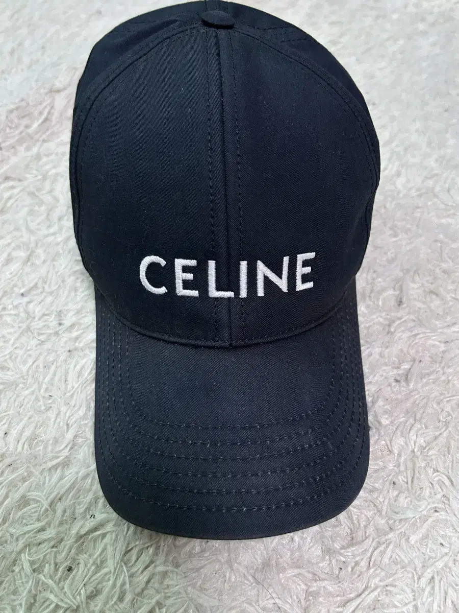 [OS/L] seline Silver Logo Ball Cap L