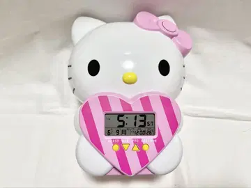 세이코 시계 알람 시계 헬로키티 말하기 알람