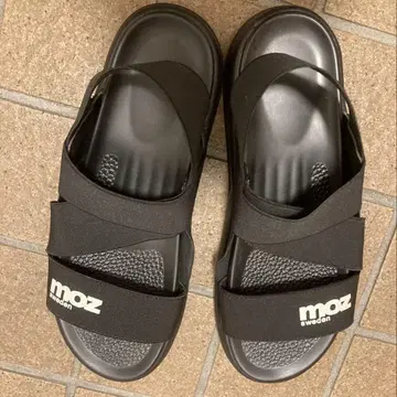 moz 모즈 샌들 39 24.5cm 블랙 블랙 여성용